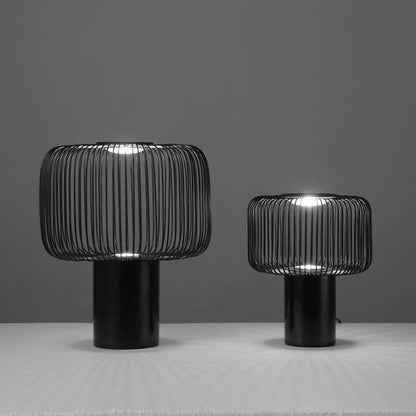 Dekorativer Drahtgeflecht Tischlampe