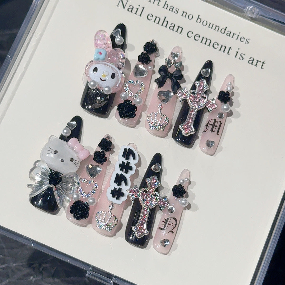 Dekoratives Nail Art Set