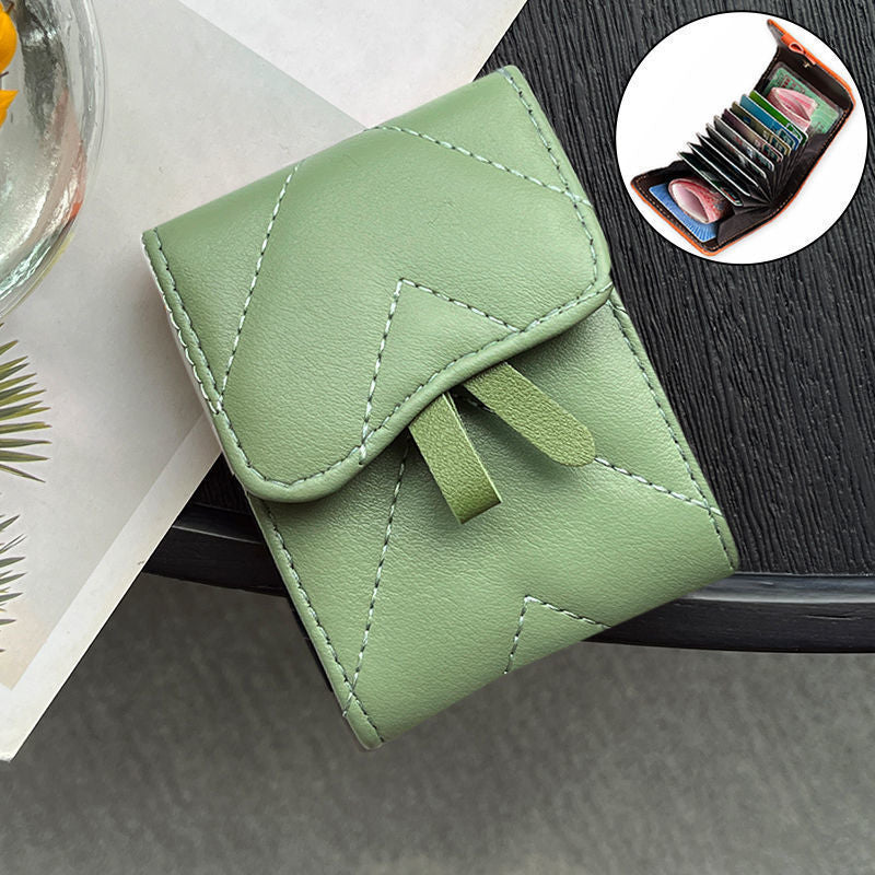 Chic gesteppter Kartenhalter Brehn