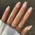 Elegantes Dekoratives Press-On-Nagelset Brehn 1788495540