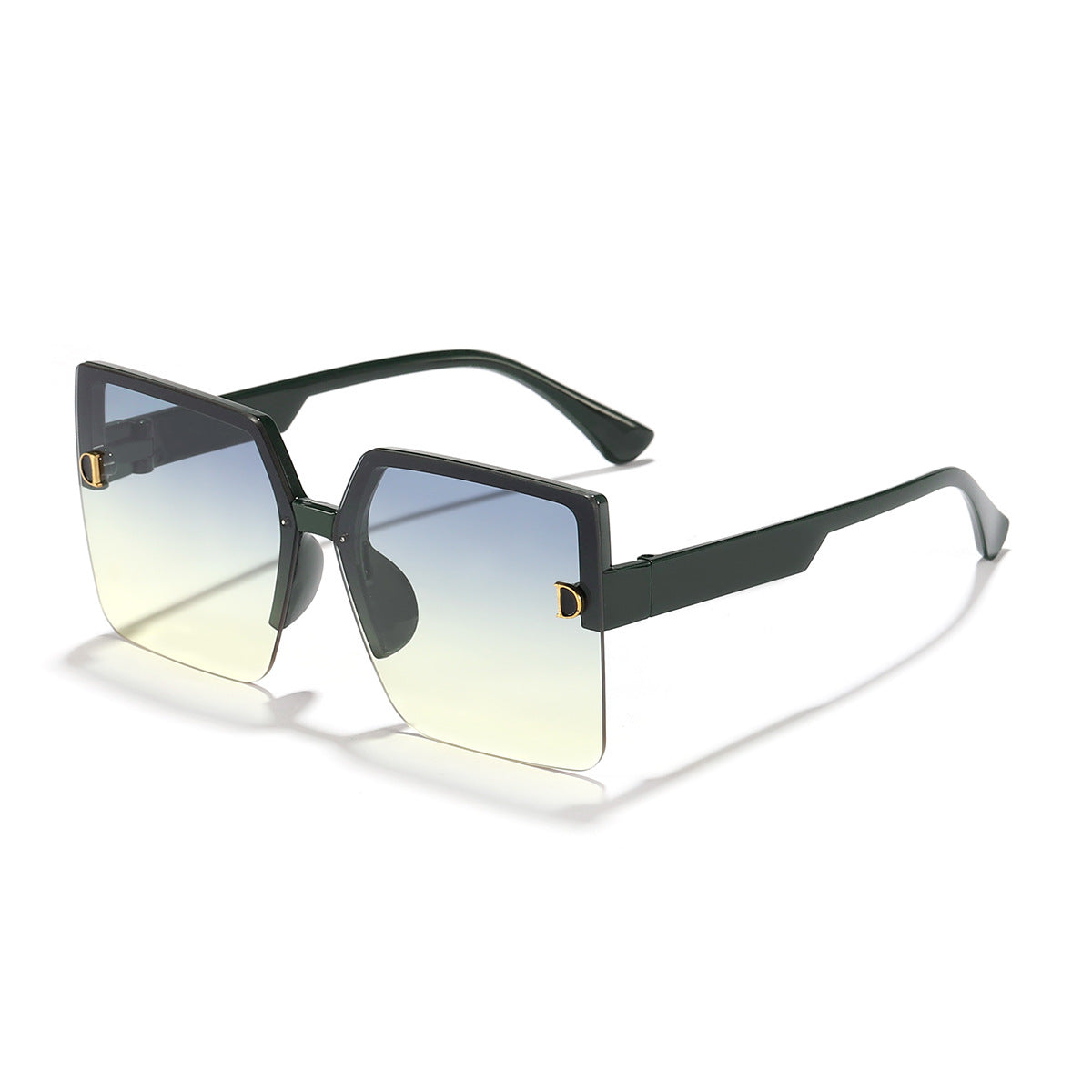 Damen quadratische Sonnenbrille mit elegantem Verlauf Brehn