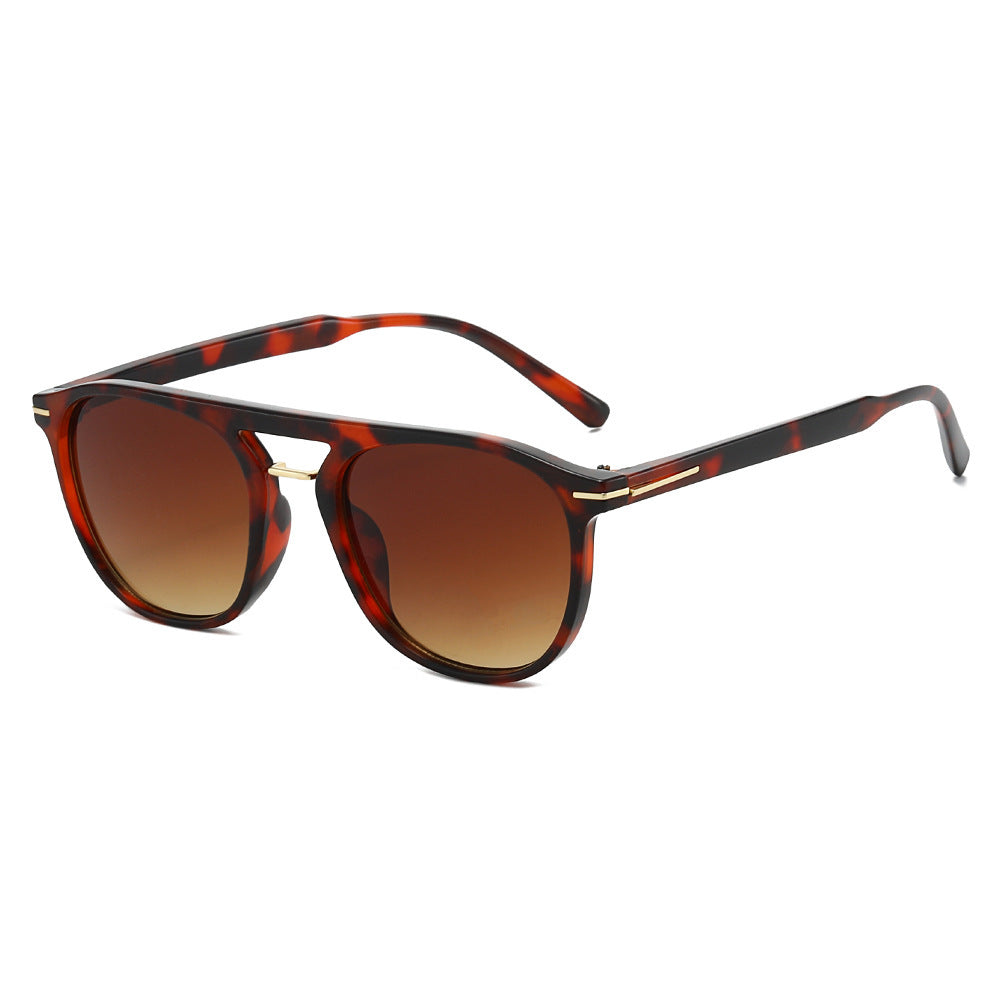 Moderne geometrische Rahmen-Sonnenbrille Brehn