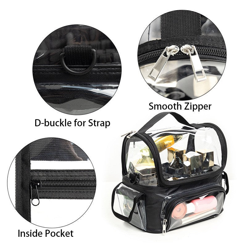 Transparente Organizer Tasche Brehn