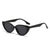 Damen modische Vintage-Sonnenbrille im Cat-Eye-Stil Brehn