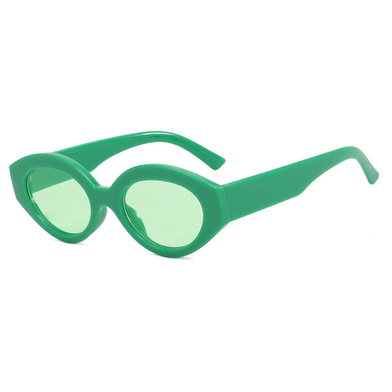 Damen kreative Sonnenbrille im eleganten Retro-Stil Brehn