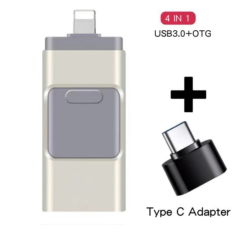 Vielseitiger Dual-Connector-USB-Flash-Laufwerk Brehn