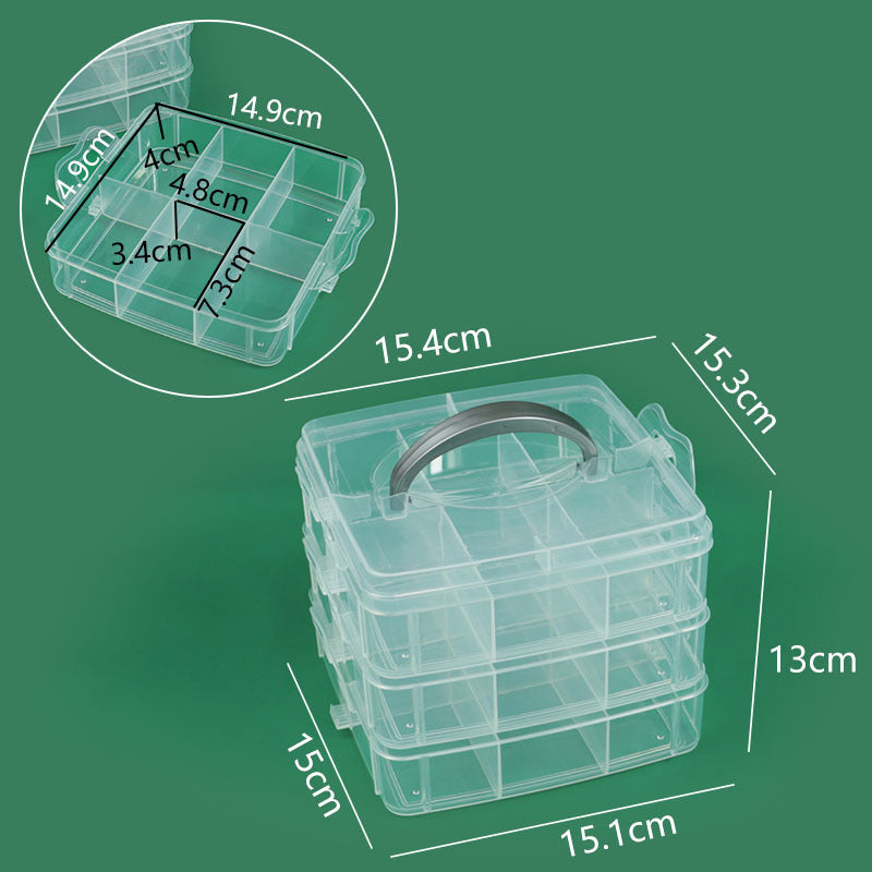 Multi-Abteil Durable Craft Storage Box Brehn