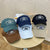 Herren Bestickte Vintage Baseballmütze Brehn