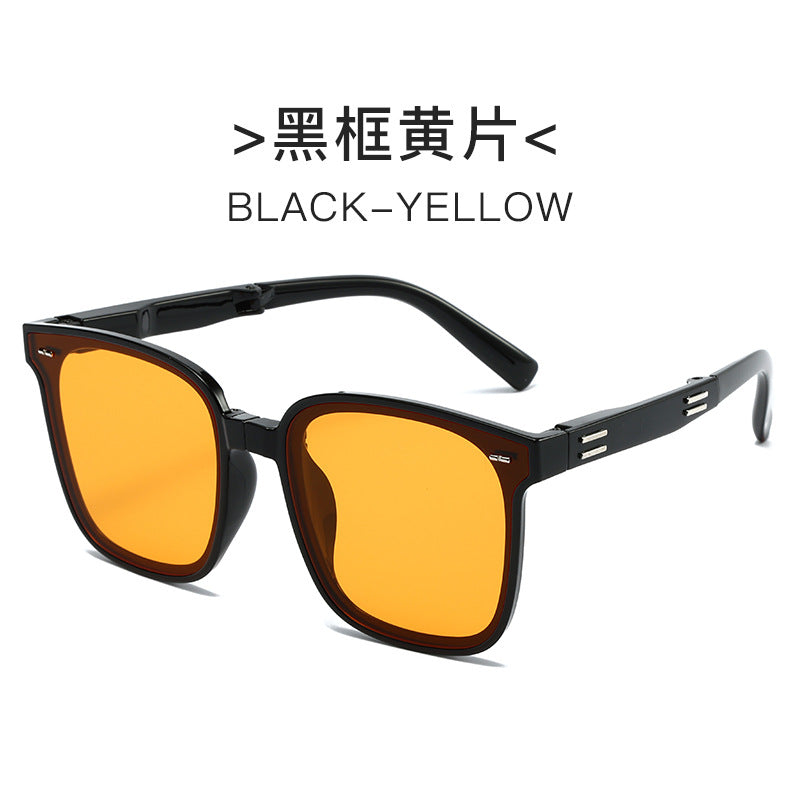 Damen elegante quadratische Sonnenbrille mit stilvollem Schildkrötenmuster und UV-Schutz Brehn