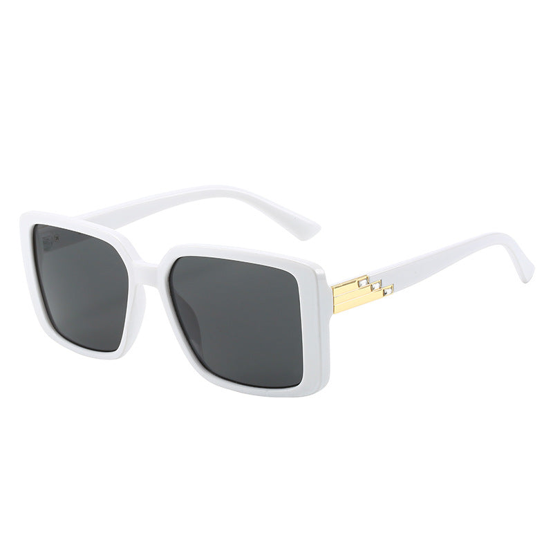 Damen modische quadratische Sonnenbrille mit trendigen Details Brehn