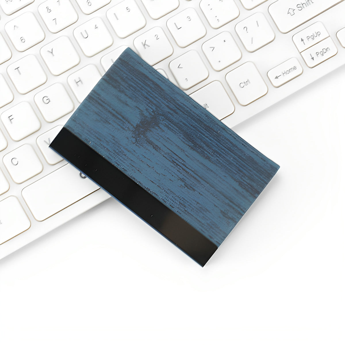 Premium Holz-inspiriertes Geldbörse Kartenhalter