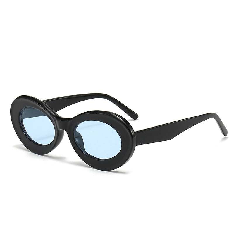 Damen modische ovalförmige Sonnenbrille mit innovativem Design Brehn