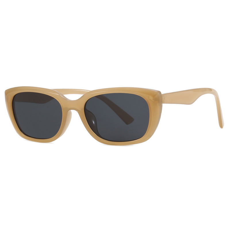 Damen trendige Cat-Eye Sonnenbrille im minimalistischen Design Brehn