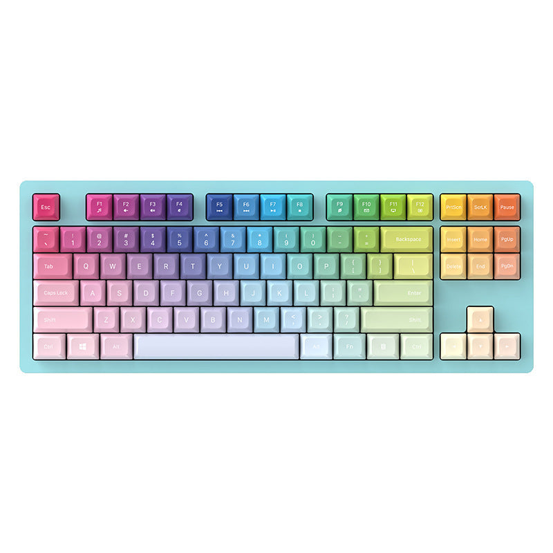 Rgb Gaming-Tastatur mit Mechanischen Tasten und Anpassbarer Hintergrundbeleuchtung Brehn