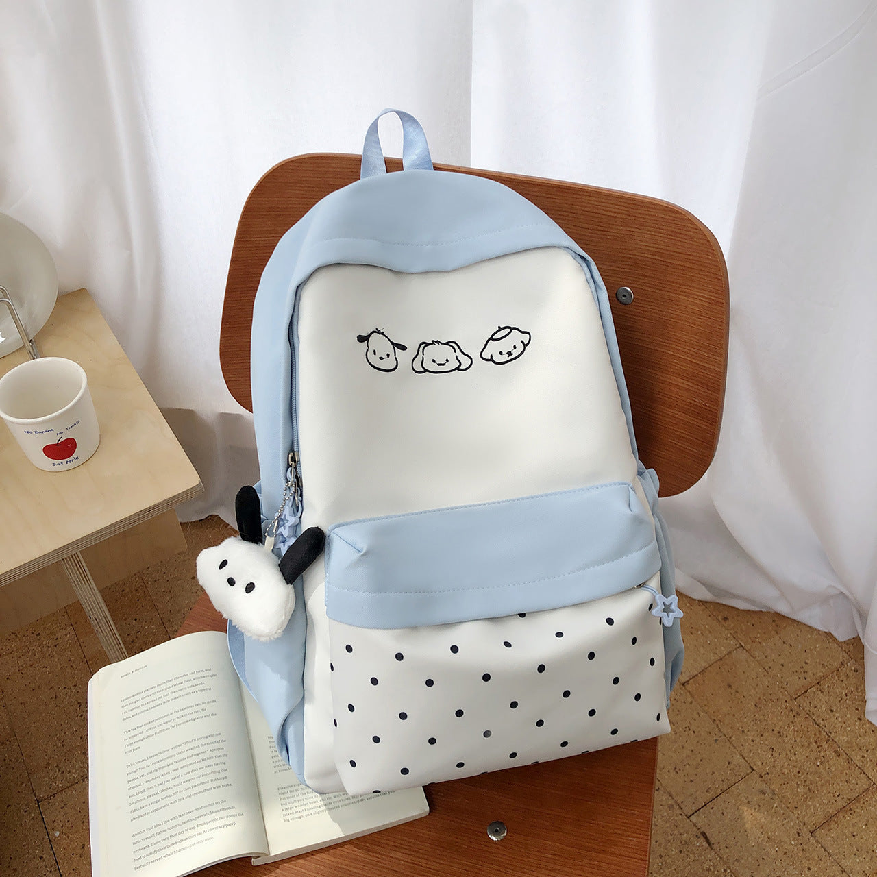 Niedlicher Charakterdruck Schulrucksack