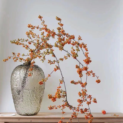 Dekorative florale Skulpturvase