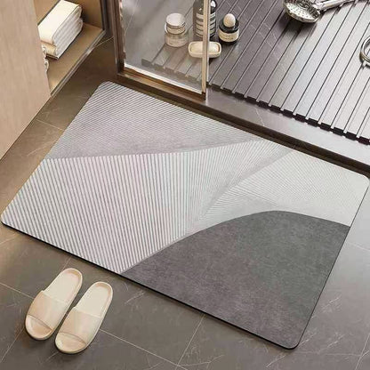 Geometrisches Muster Badezimmermatte Brehn