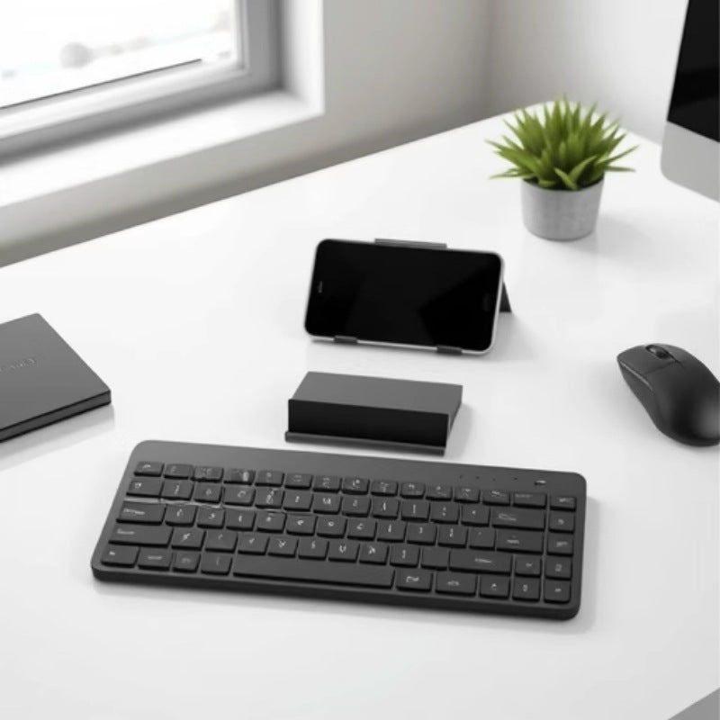 Ultraleichte Kabellose Tastatur mit Langer Akku-Laufzeit Brehn