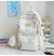 Stylischer gesteppter Rucksack mit mehreren Taschen