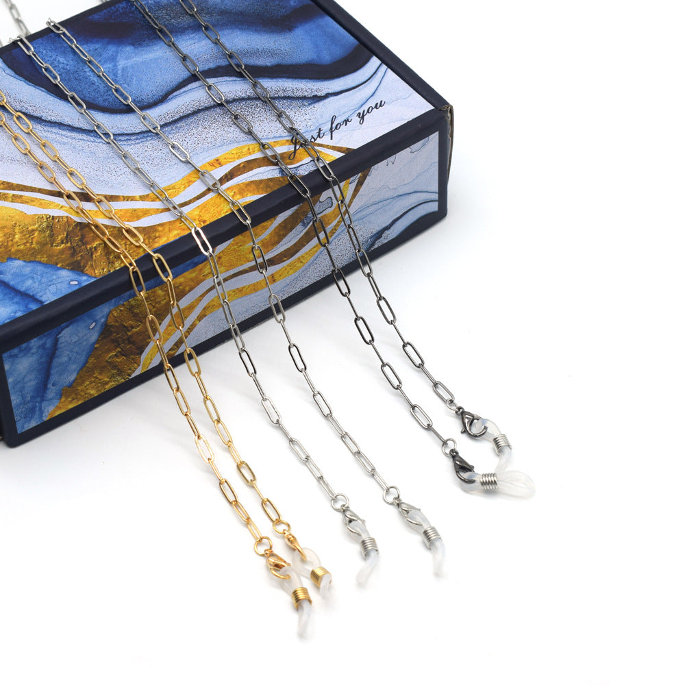 Stylische Link Brille Kette Brehn