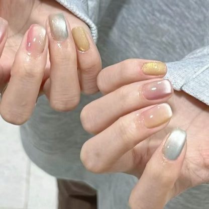 Ombre Gradient Press-On Nail Set Brehn
