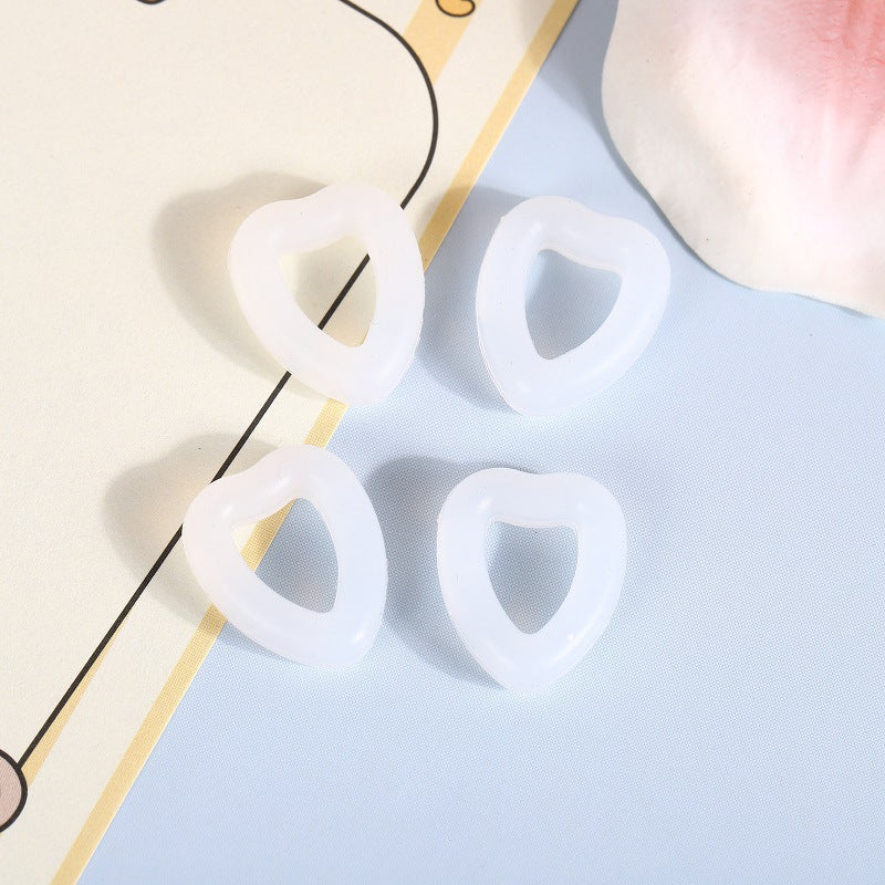 Herzförmige Gummiaccessoires Brehn