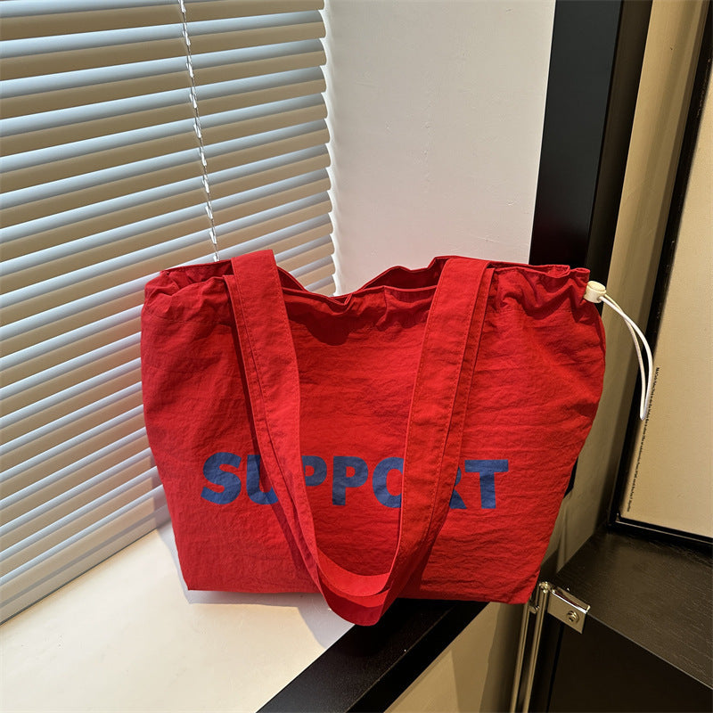 Lässige Baumwoll-Tote-Bag Brehn