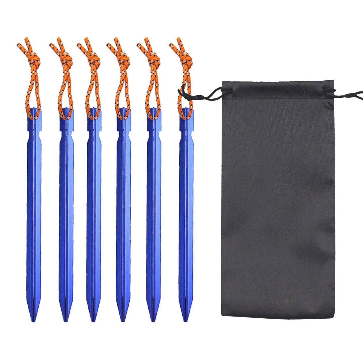 Unisex Aluminium Zeltspitzen Set Brehn