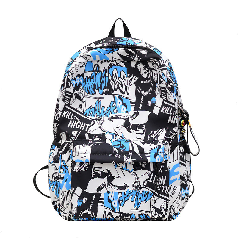 Künstlerischer Grafikdruck Rucksack Brehn