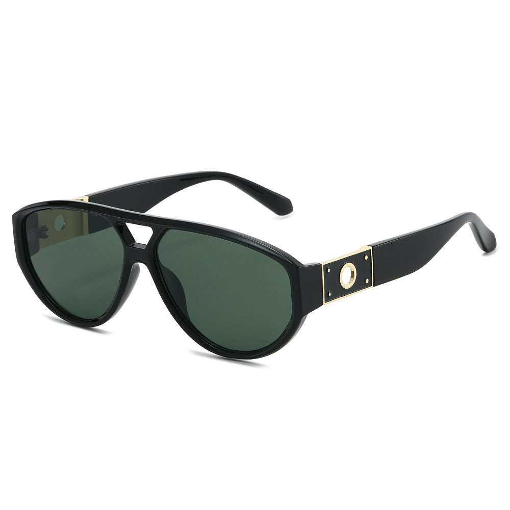 Vintage-inspirierte geometrische Sonnenbrille Brehn