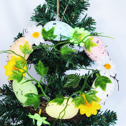 Dekorative Frühlingskranz Brehn