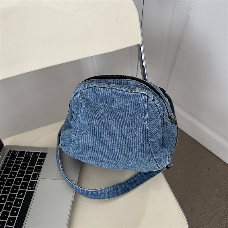 Lässige Denim Umhängetasche