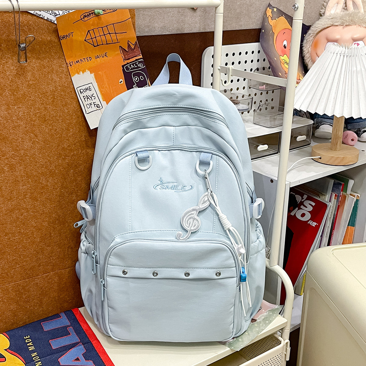 Stylische Mehrfachfach-Rucksack Brehn