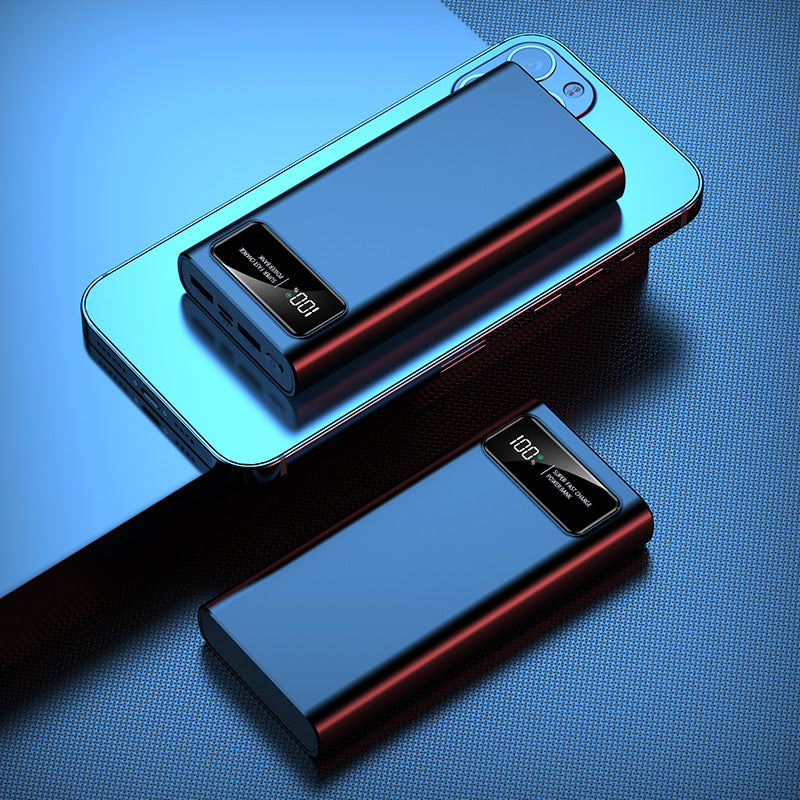 Hochleistungs Powerbank mit digitaler Restanzeige und Schnellladefunktion Brehn