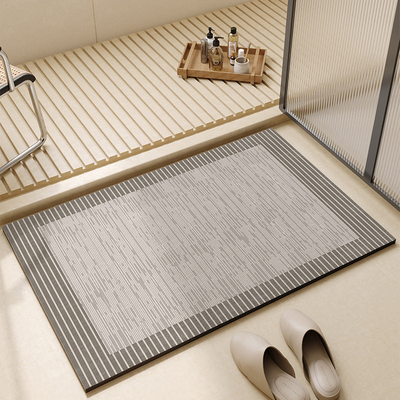 Modern Geometrische Badematte Brehn