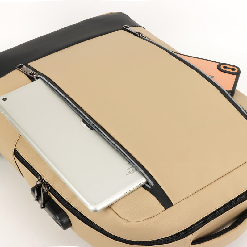 Moderner technikaffiner Geschäftsrucksack Brehn