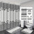 Abstract Design Vier-teilige digitale Badezimmer Set Brehn