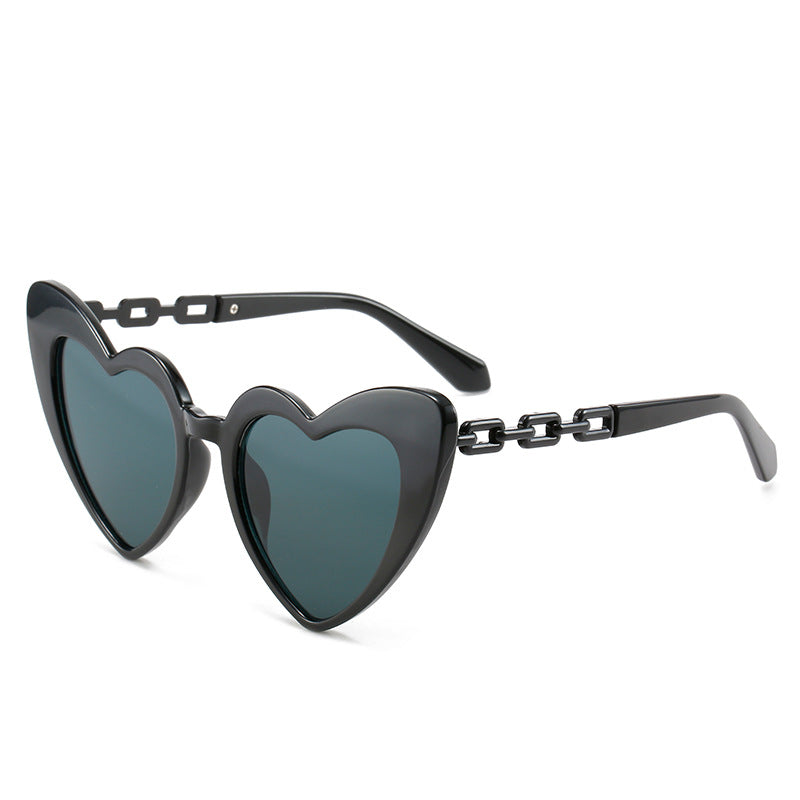 Damen Herzförmige Sonnenbrille Brehn