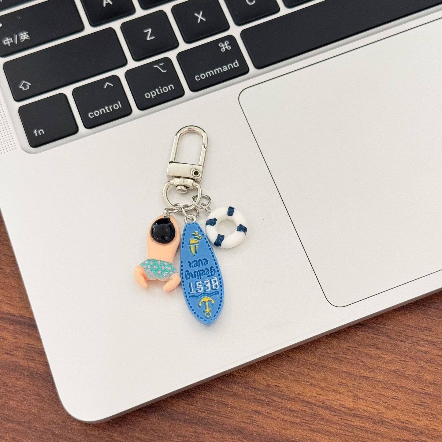 Schlüsselanhänger mit Kreativem Schwimmmotiv Brehn