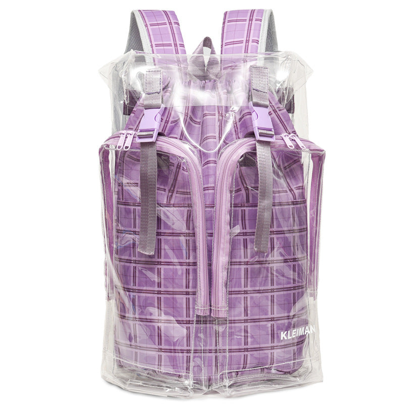 Transparenter Rucksack