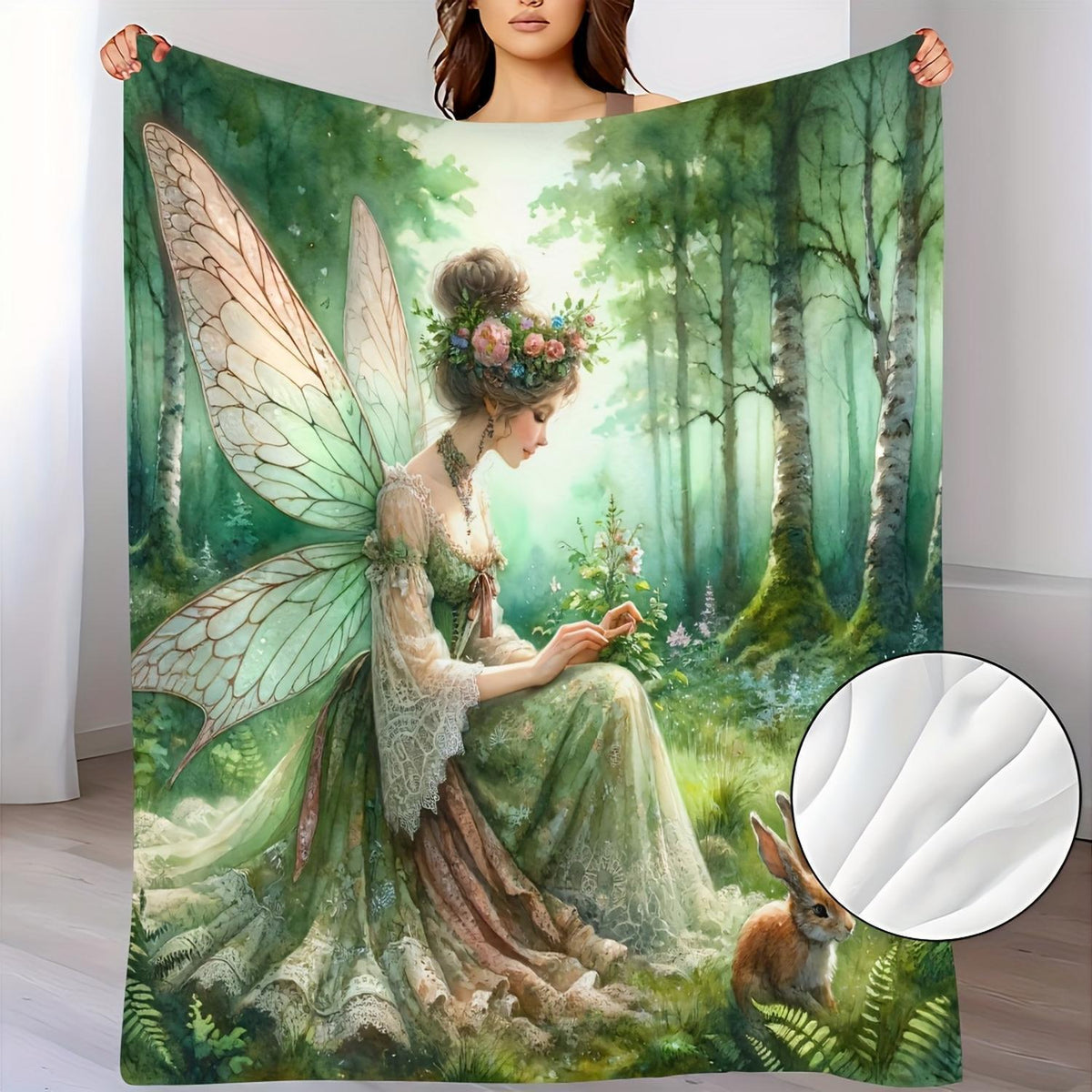 Fantasy-inspirierte gemütliche Decke