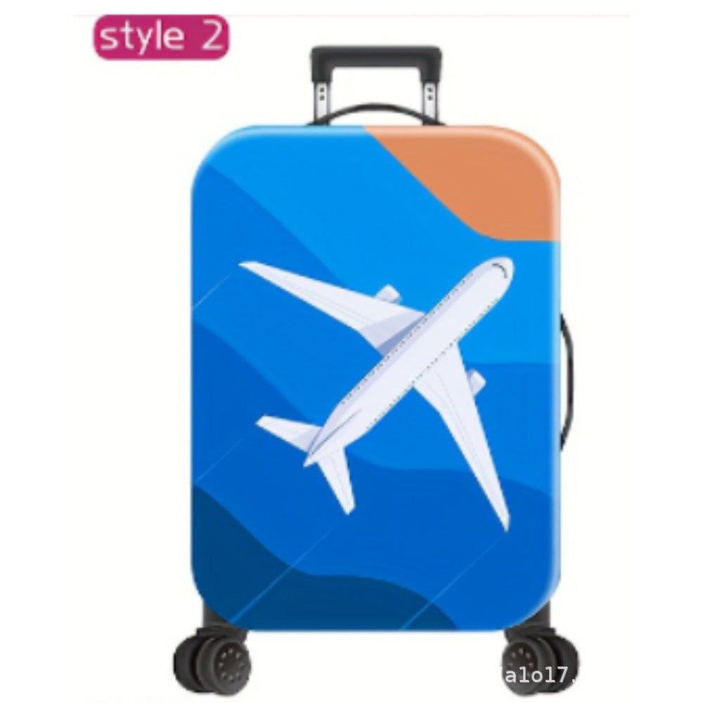 Unisex Hartschalenreisekoffer mit motivierendem Flugzeugdesign Brehn