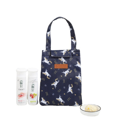 Blumenmuster Isolierter Lunch Tote Brehn