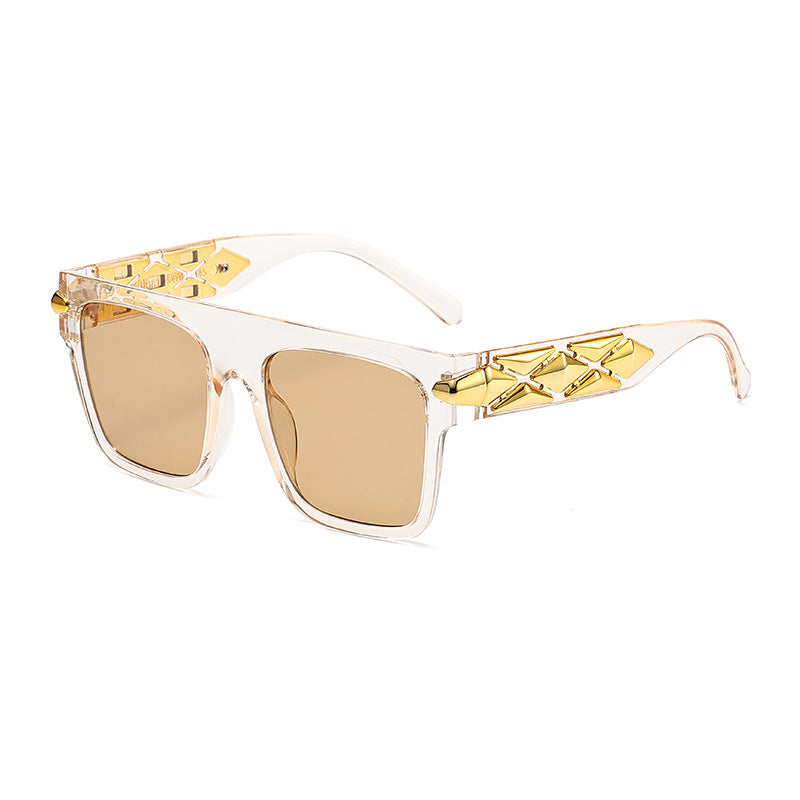 Damen elegante Designer-Sonnenbrille mit luxuriösen Rahmenakzenten Brehn