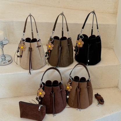 Schnürzug Eimer Tasche