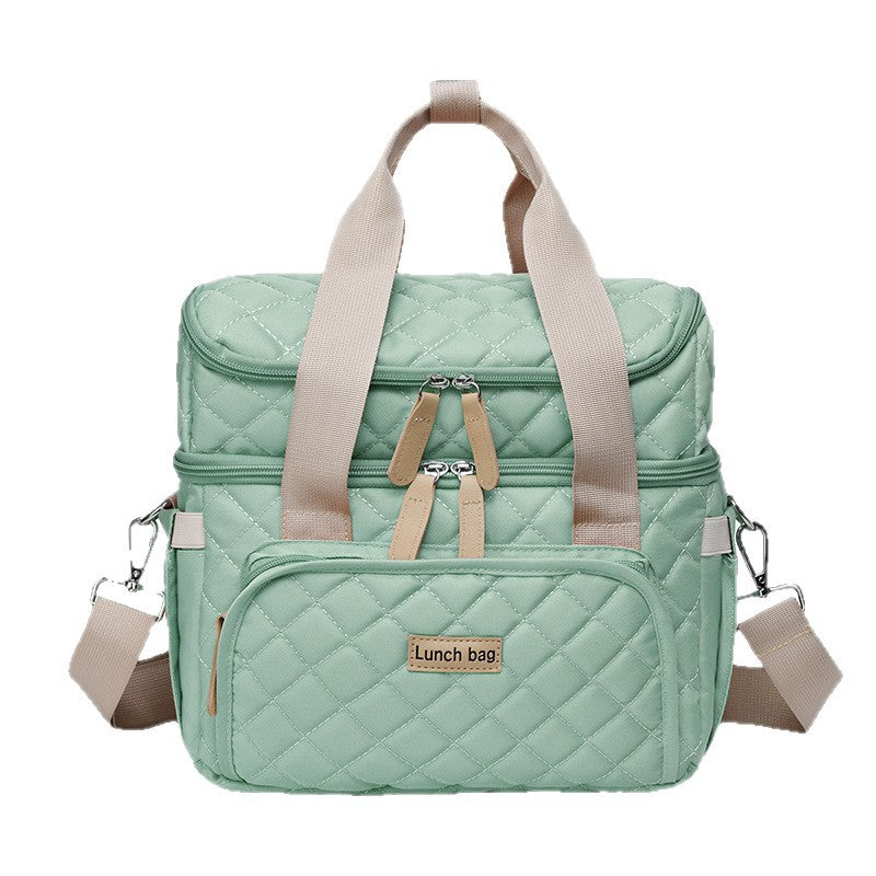 Isolierte Mehrfachfach-Lunch-Tasche Brehn