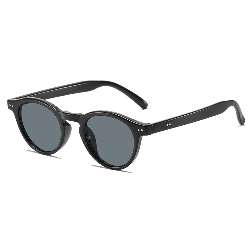 Vintage-inspirierte klare Rahmenbrille Brehn