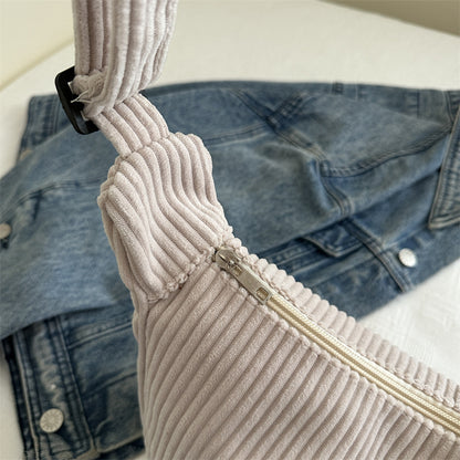 Corduroy Hobo Tasche