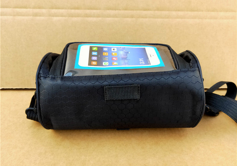 wasserdichte Fahrradhähnen Handy-Tasche mit Touchscreen-Tasche und Reißverschluss-Fracht Brehn
