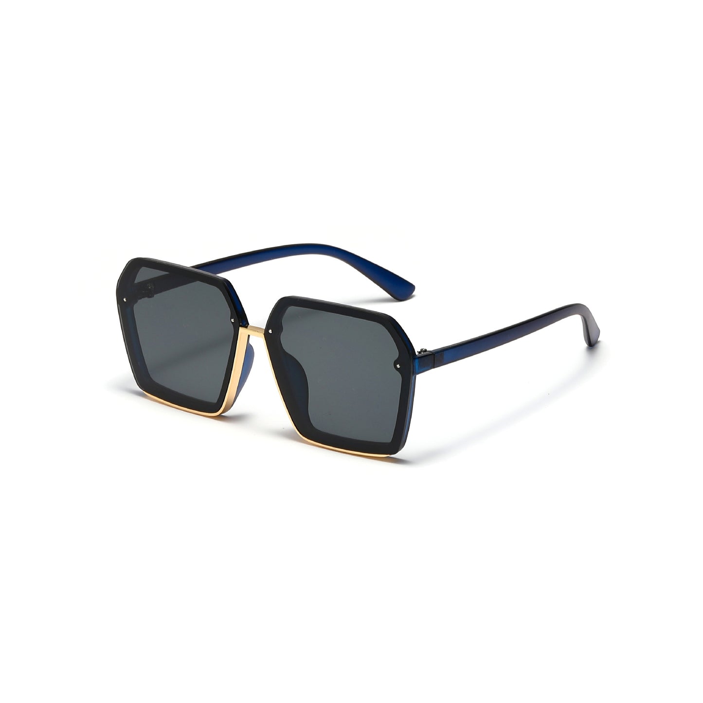 Damen kreative oversized Sonnenbrille mit einzigartiger Geometrie Brehn